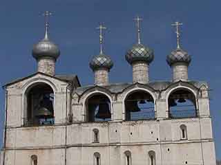  罗斯托夫:  雅羅斯拉夫爾州:  俄国:  
 
 Belfry of the Uspensky cathedral